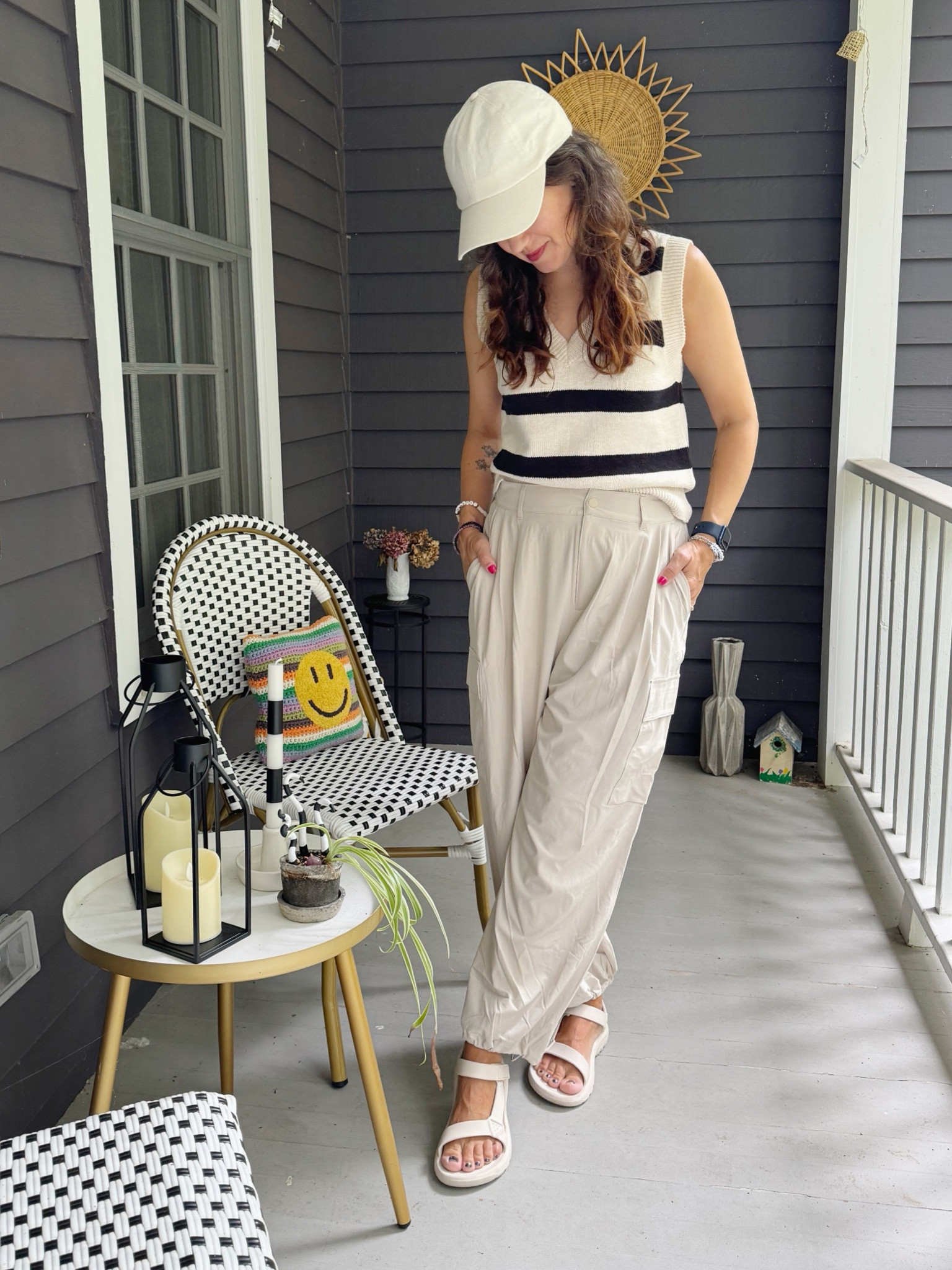 Fall transition outfit! These pants are so comfortable; run slightly big. 

#LTKSeasonal #LTKOver40