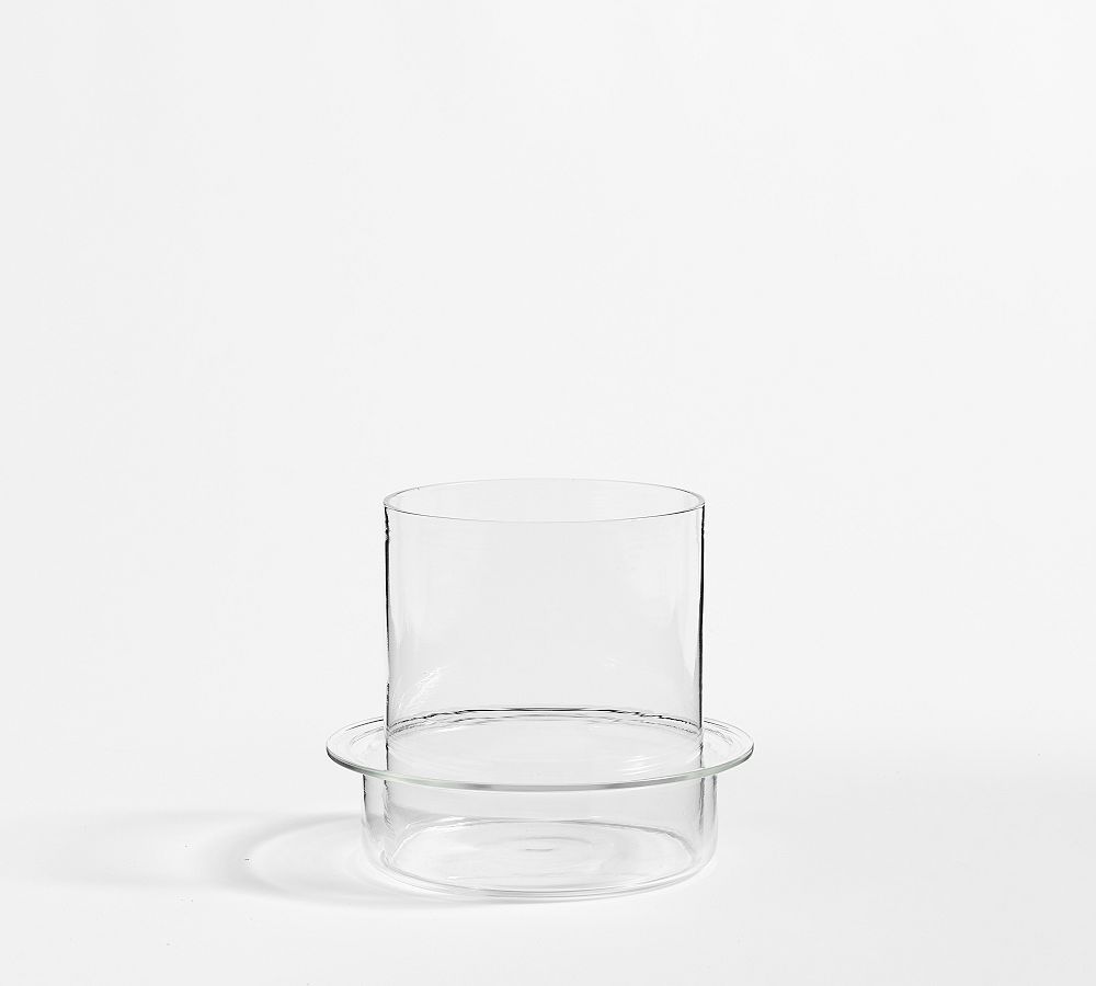 Malibu Glass Hurricane | Pottery Barn (US)