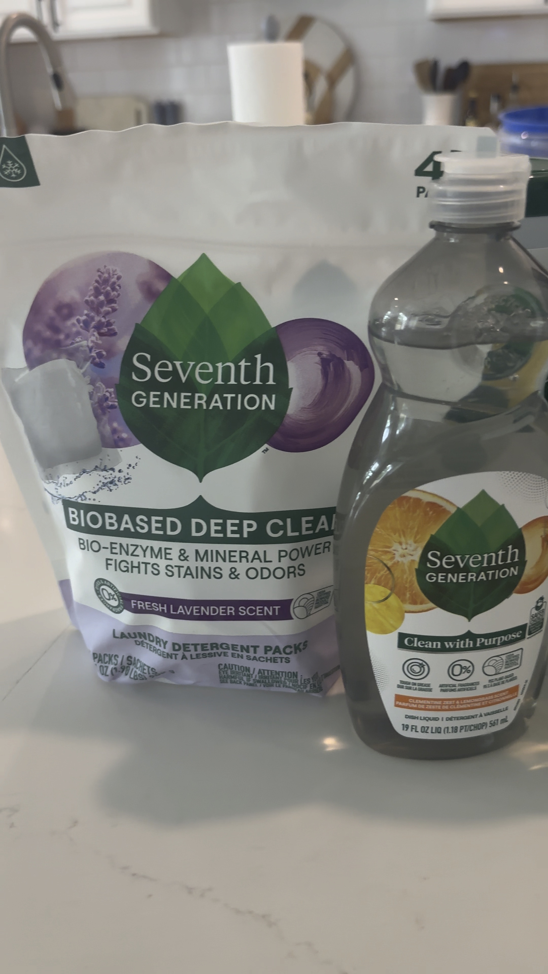 #ad Here’s my latest Target haul — that’s right, it’s all cleaning supplies. 😆 With school back in session and kids’ sports and after school activities in full swing, things are getting messy (and a bit smelly) around here. 😳 I had to share my @seventhgeneration go-to’s that I always use. Here’s why I recommend them:
Free & Clear Liquid Laundry Detergent: This 98% bio-based laundry detergent goes deep to help break apart and wash away tough stains. And we all know how great kids are at getting stains... 😜
Seventh Generation Multi-Surface Cleaning Wipes: Say goodbye to stickiness and germs. These wipes are safe for use around kids and pets thanks to a Safer Choice Certified formula. I love the refreshing Lemon Zest scent and that it is made from 100% essential oils and botanical ingredients. 👏
Foaming Dish Spray & Dish Soap: My kids' lunch and snack containers and water bottles need a good wash at the end of the day and these products really do the job and make it easy on me. 
With their products being made with 0% artificial fragrances and safe for sensitive skin, it's a brand that I've used and trusted for YEARS. I’ve linked all the products here, so you can shop directly!

@target #Target #TargetPartner #Ad #SeventhGenerationPartner [Shop @TheBabyChick.LTK, #liketkit, likeit.ltk/xx] 

#LTKBacktoSchool #LTKSeasonal #LTKFamily