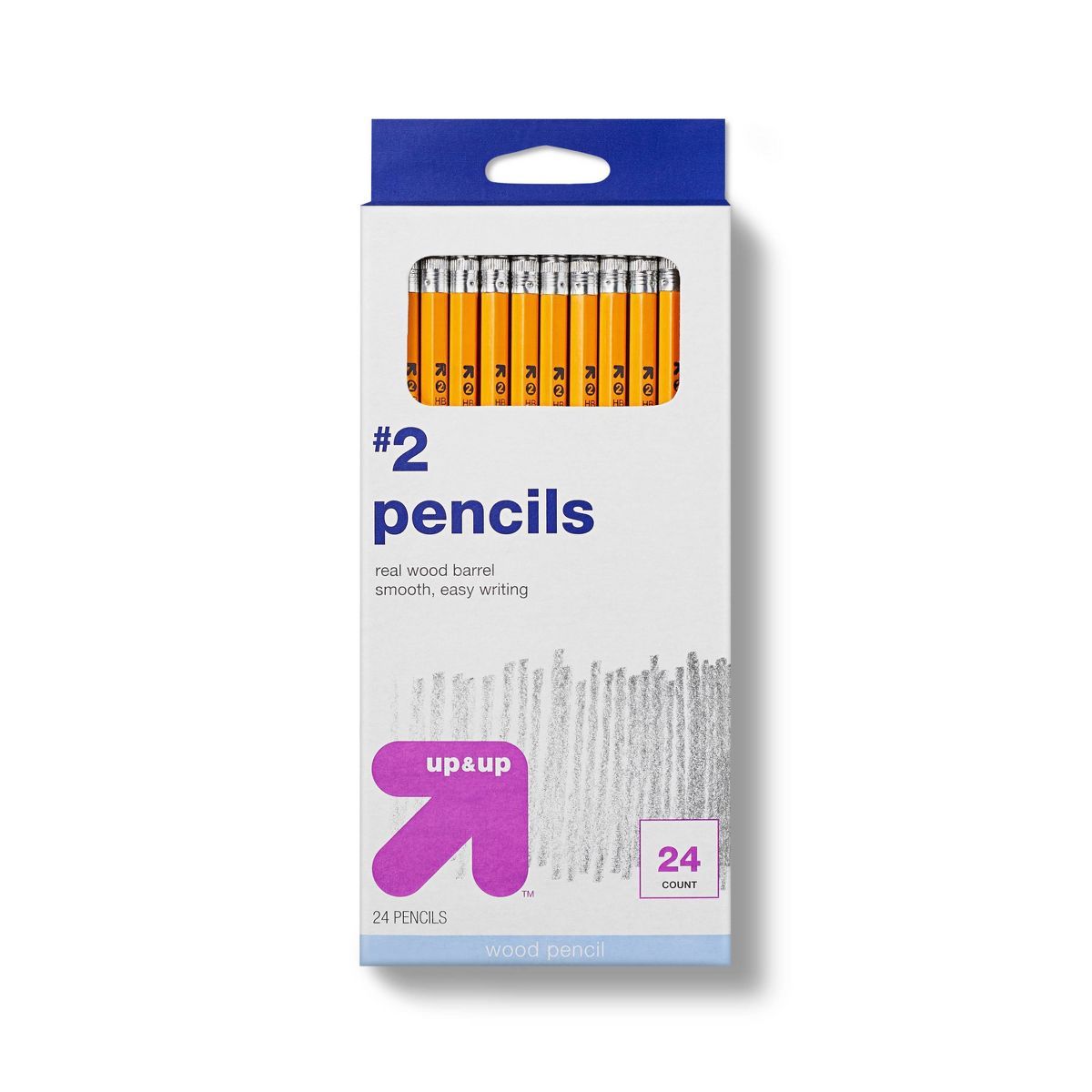 #2 Wood Pencils 24ct - up & up™ | Target