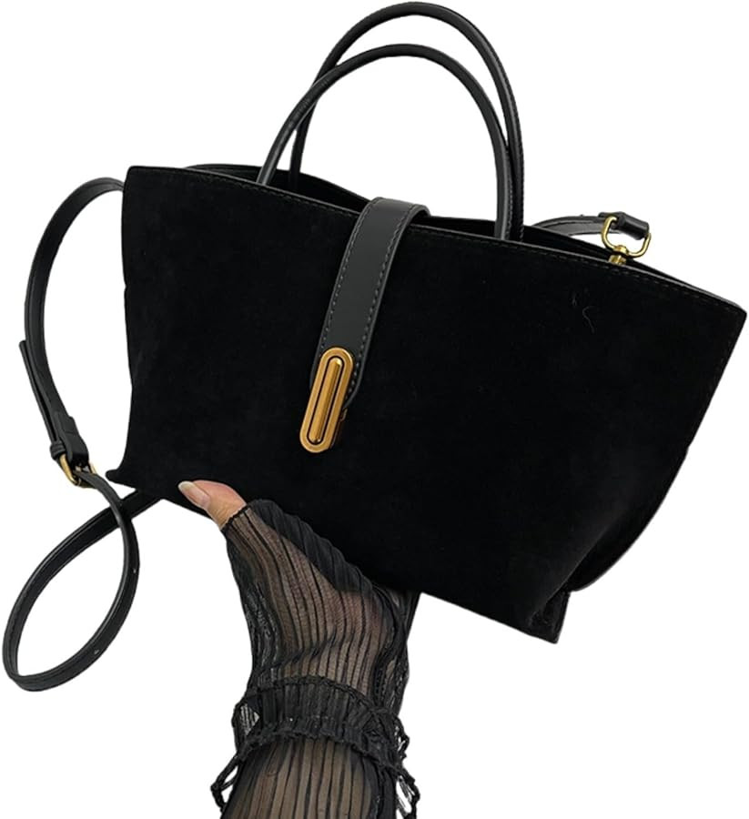 Bucket Bags for Women - Leather Crossbody Bucket Purse Small Handbag Trendy Vintage Shoulder Bag ... | Amazon (US)