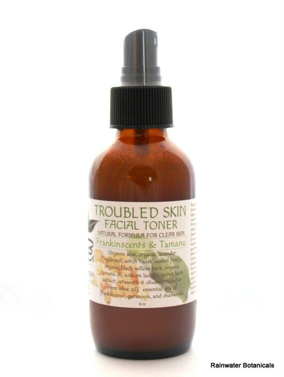 Troubled Skin Toner With Frankincense and Tamanu | Etsy (US)