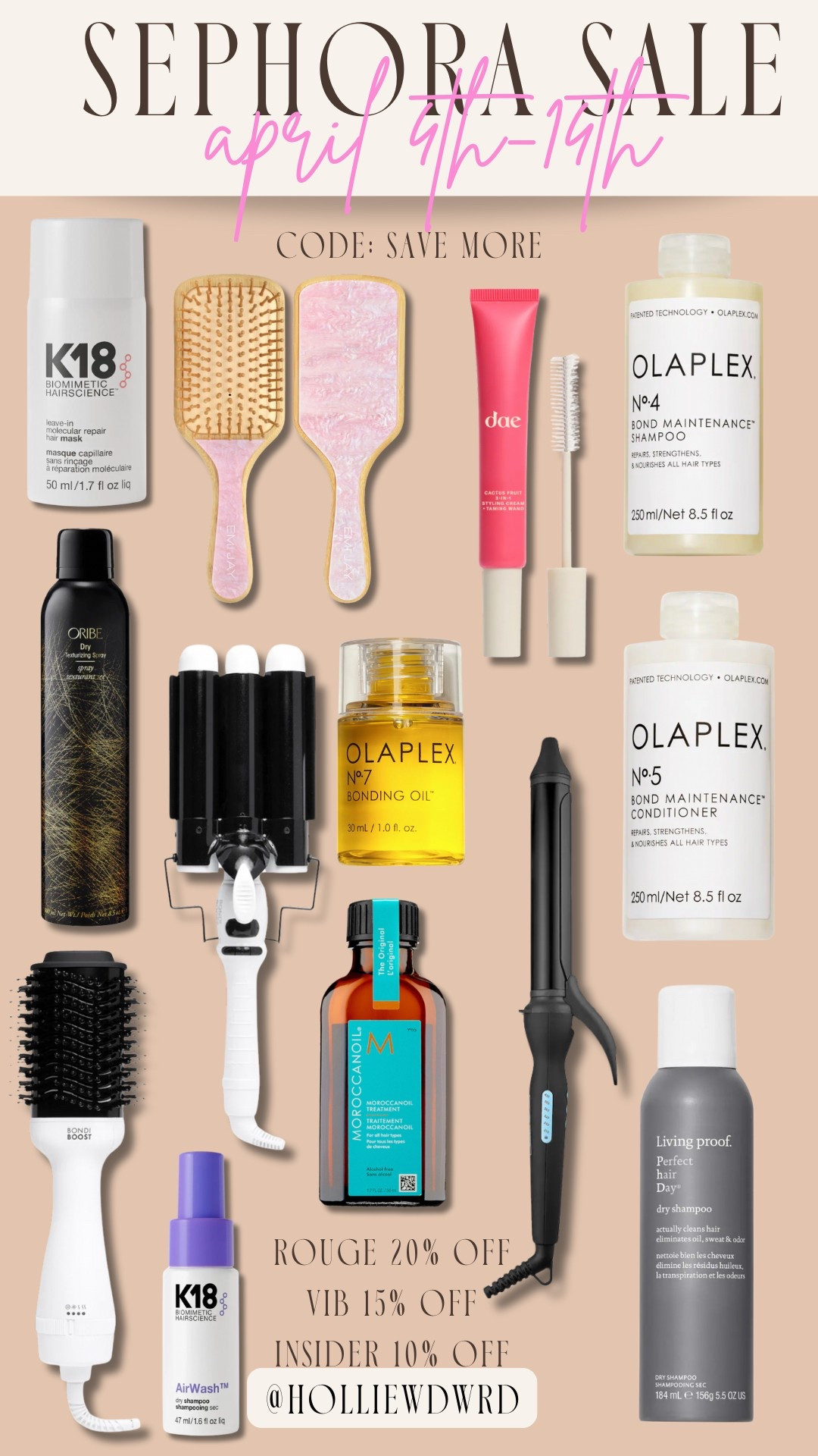 Sephora sale hair favorites

Use code save more 

#LTKBeauty #LTKSeasonal #LTKStyleTip