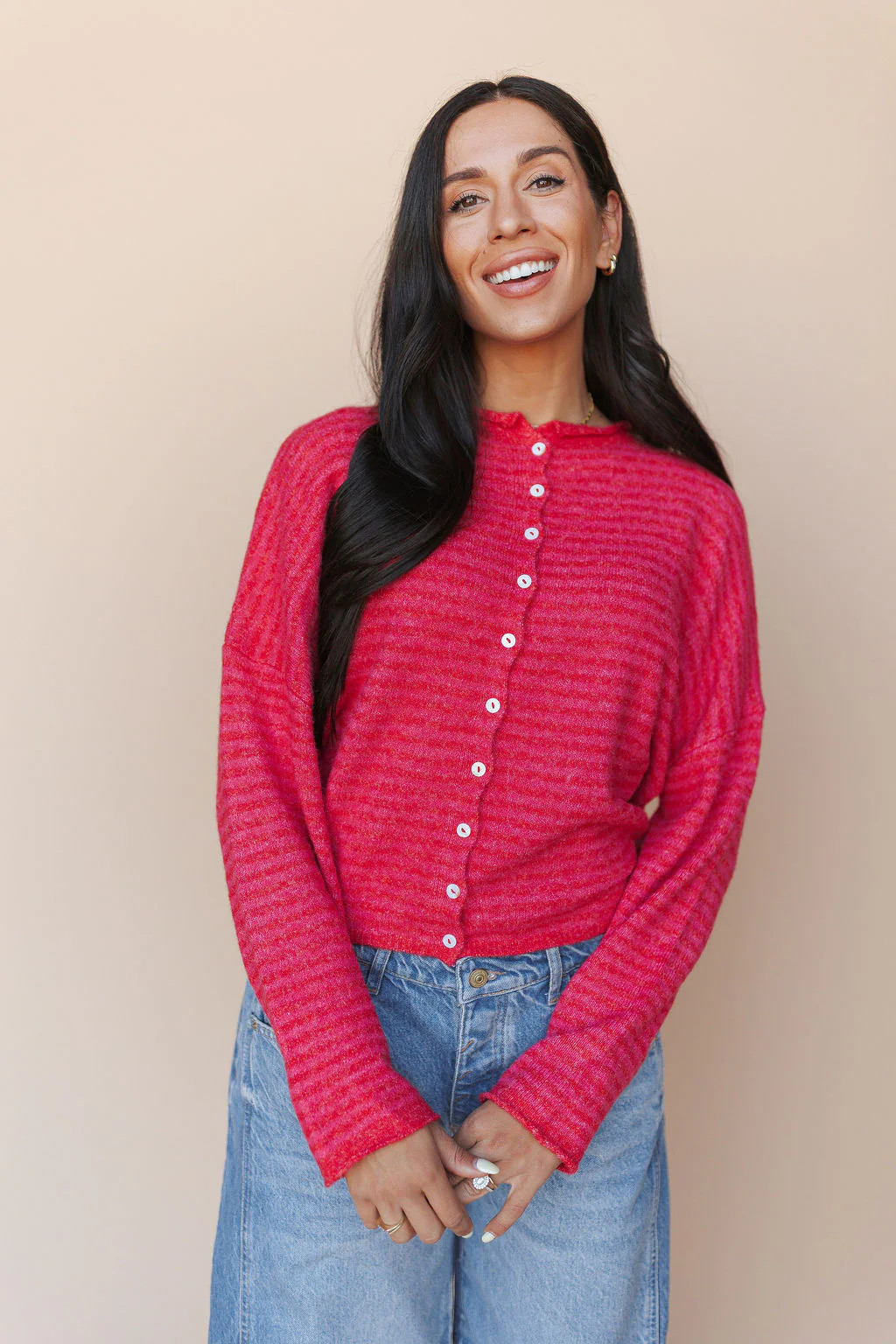 Stripe Piper Cardigan | Henly