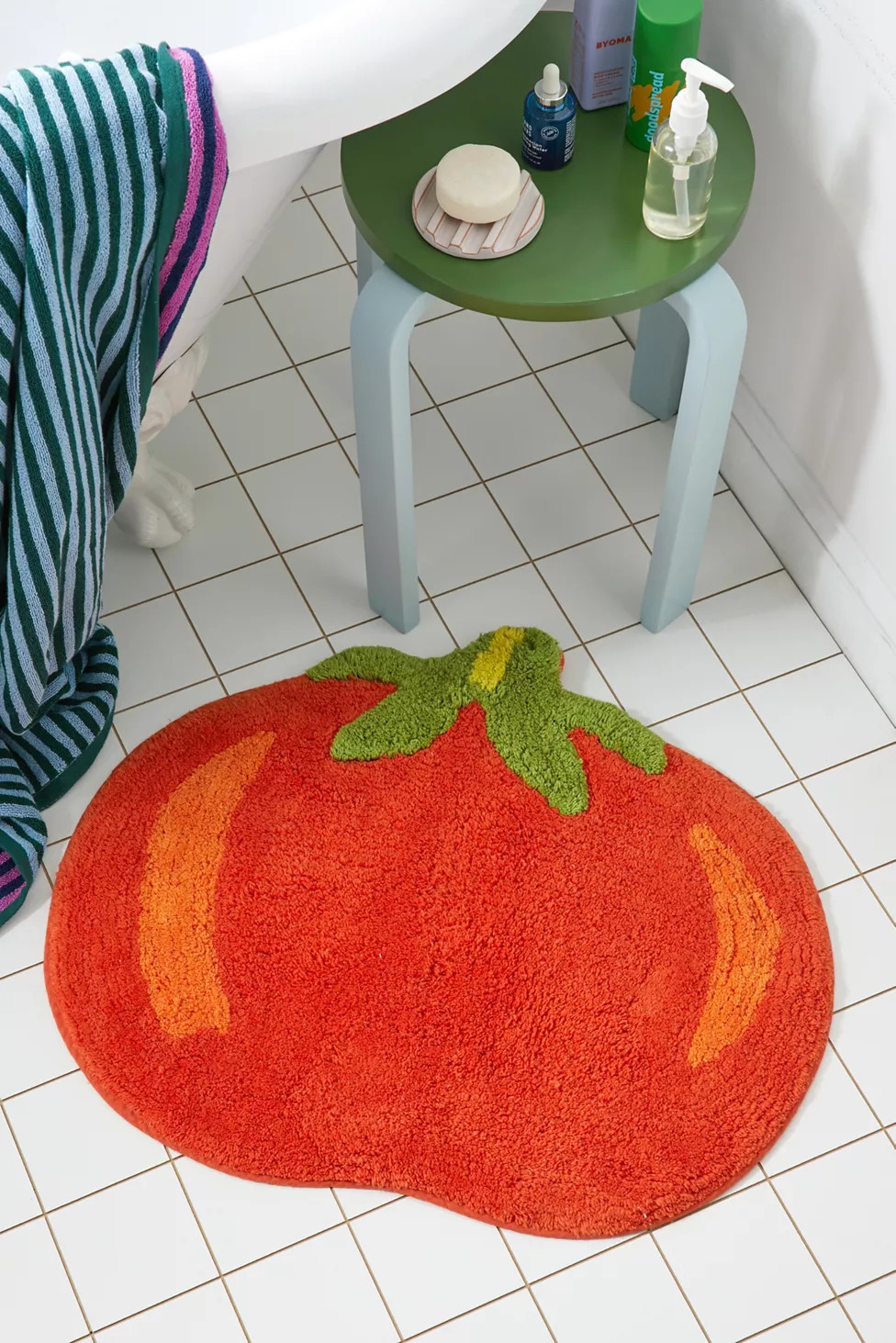 Tomato Bath Mat | Urban Outfitters (US and RoW)