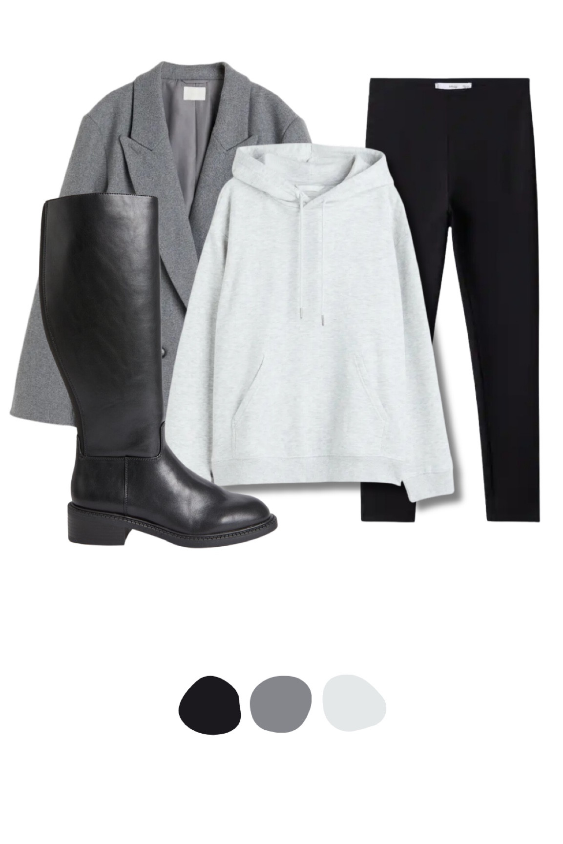 All grey chic 🩶

#LTKplussize #LTKstyletip #LTKfitness