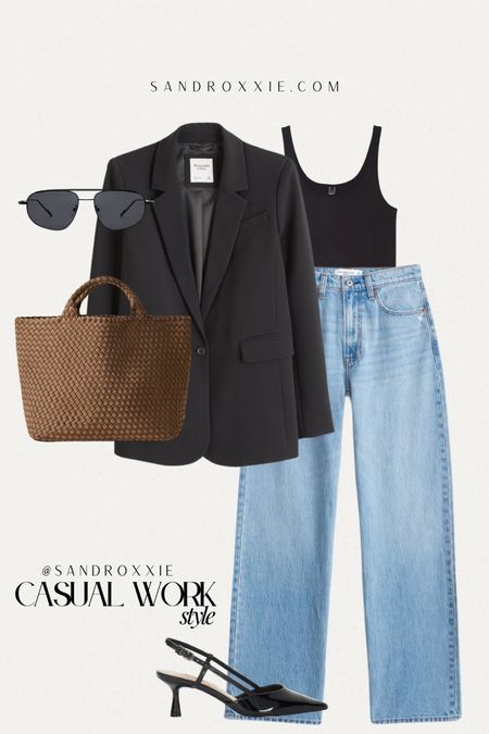 Sandroxxie Edit: Casual Work Style

+ linking similar options & other items that would coordinate with this look too! 

(6 of 7)

xo, Sandroxxie by Sandra
www.sandroxxie.com | #sandroxxie

Summer Business Casual Outfit | Spring Casual Work Outfit | black blazer outfit | wide-leg jeans Outfit | Minimalistic Outfit

#LTKstyletip #LTKSeasonal #LTKworkwear