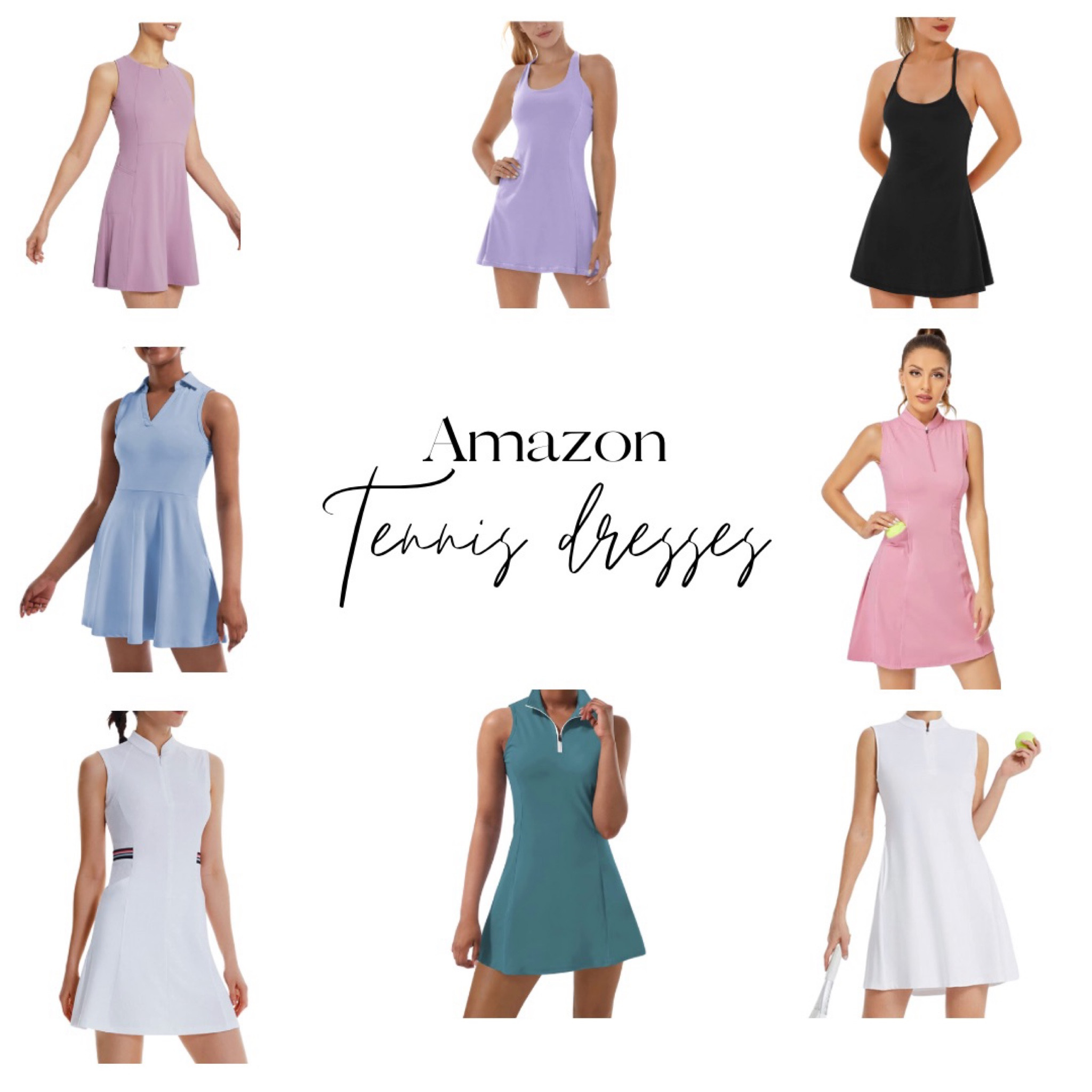Amazon tennis/athletic dresses 

#LTKunder50 #LTKSeasonal #LTKFind