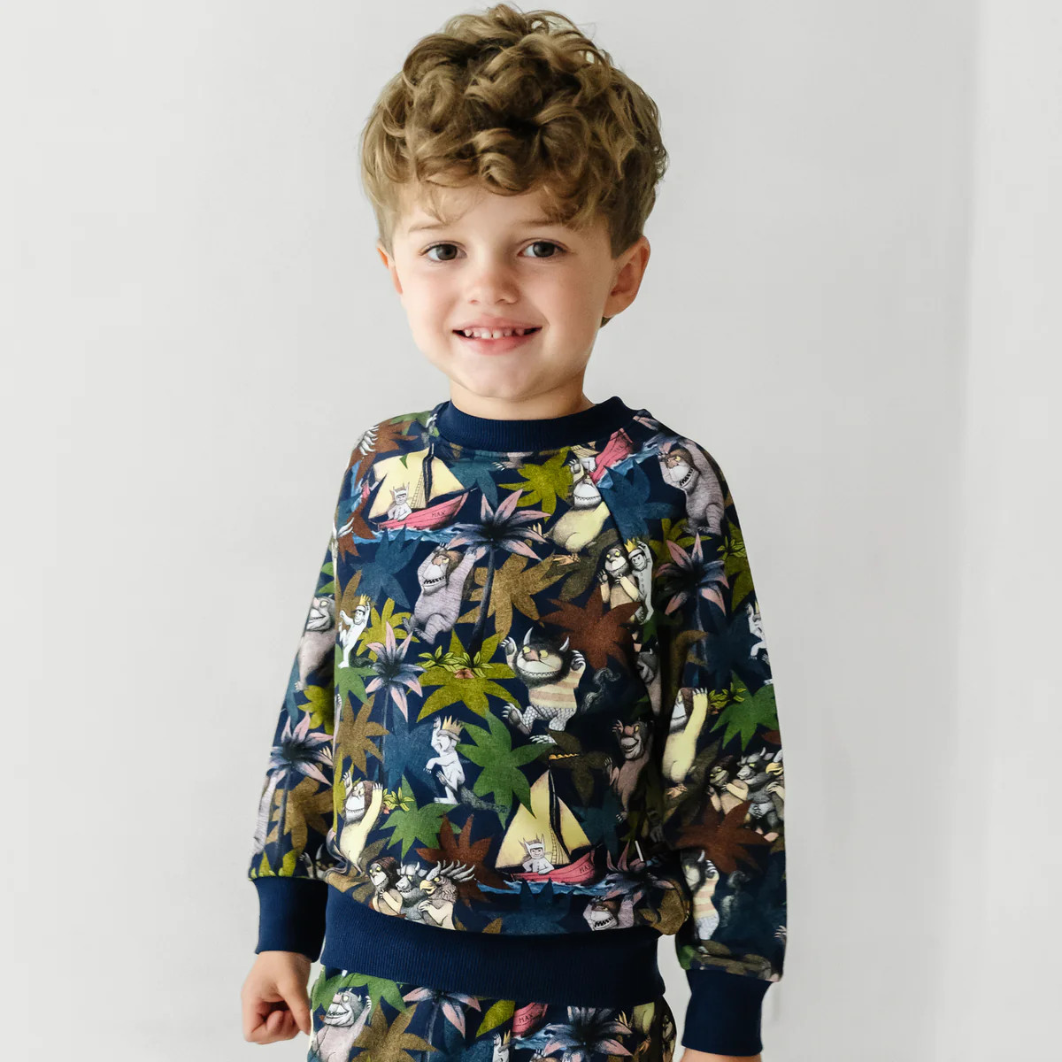 Where The Wild Things Are Crewneck Sweatshirt | Little Sleepies