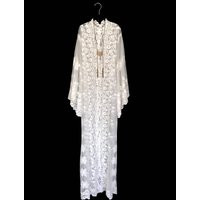 Lace kimono robe, wedding lace robes, bride robe, wedding day robe, lace beach kimono, boho kimono,  | Etsy (US)