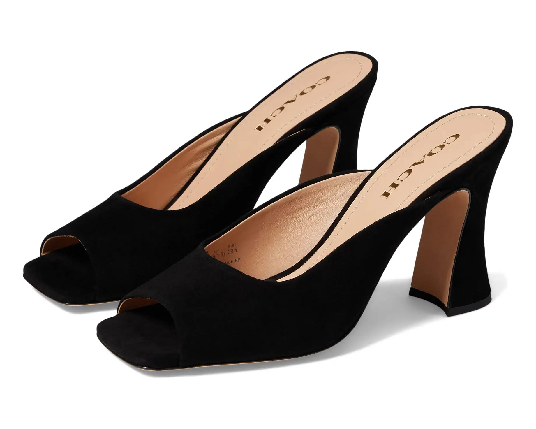 COACH Laurence Suede Sandal | Zappos