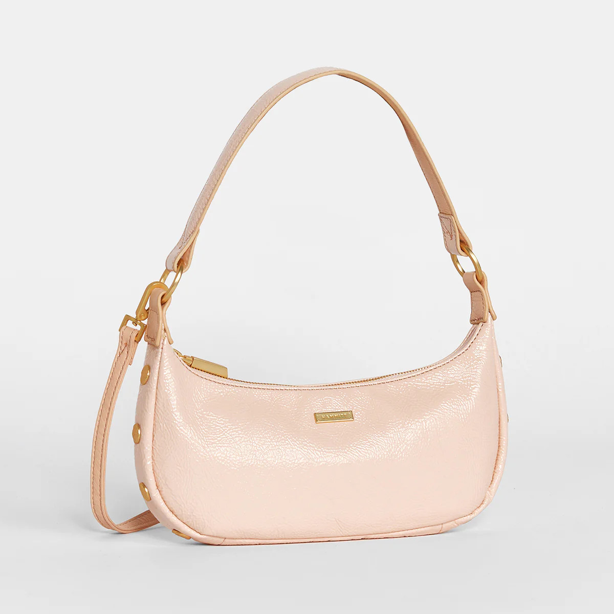 Becker | Pink Small Leather Shoulder Bag | Hammitt | Hammitt (US)