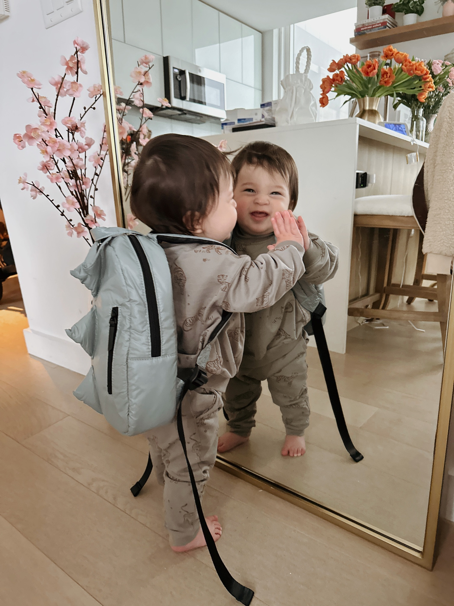 Dinosaur backpack and tiger matching set 

#LTKbaby #LTKkids
