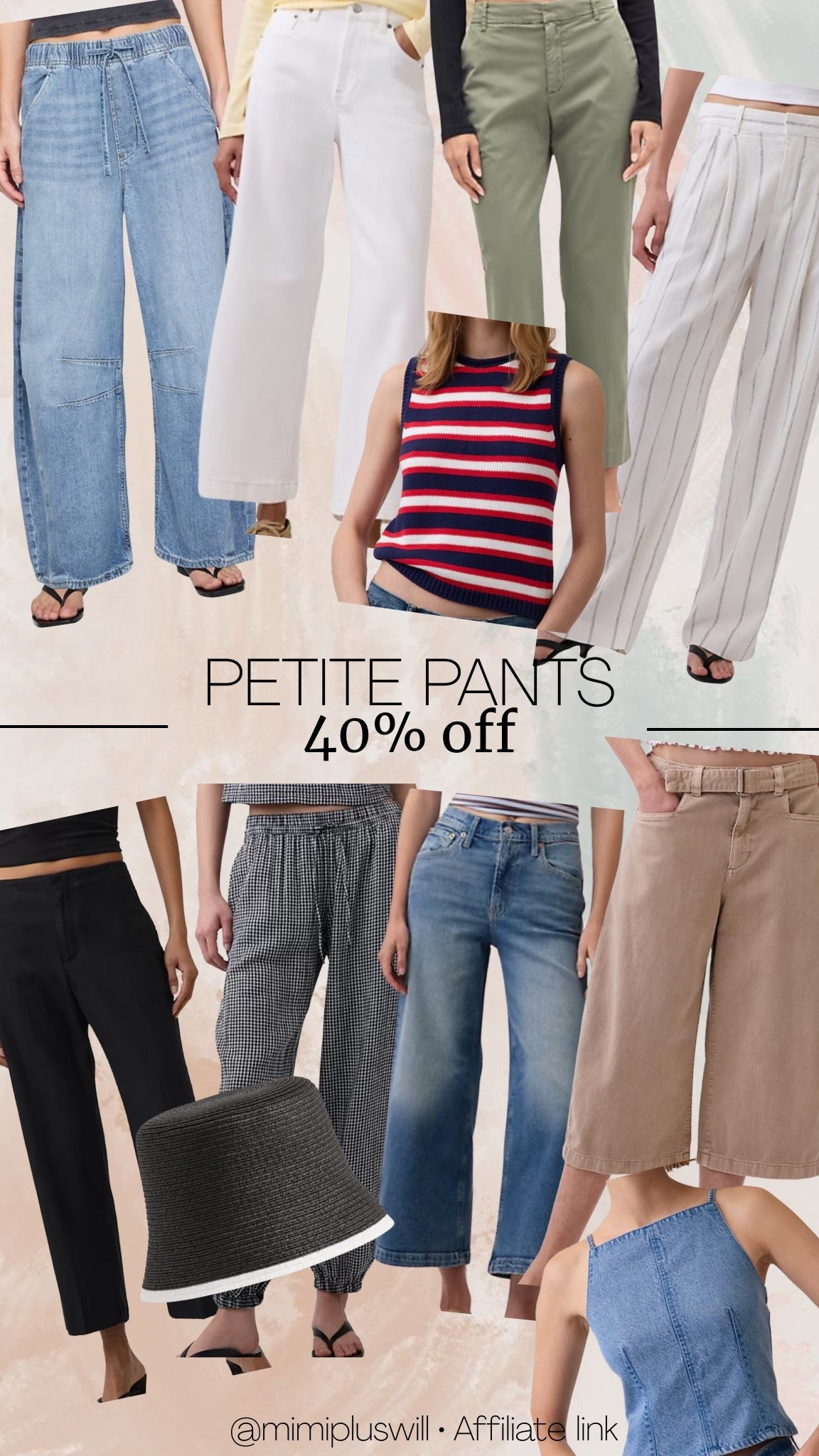 Petite pants on sale from gap! 40% all items currently for friends and family sale!

Pants | summer | summer casual | petite | work outfit | casual outfit | summer outfit 
Follow @mimipluswill for more!

#LTKootd #LTKPetite #LTKSaleAlert