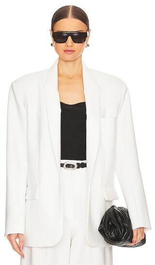Astrid Blazer in Ivory | Revolve Clothing (Global)