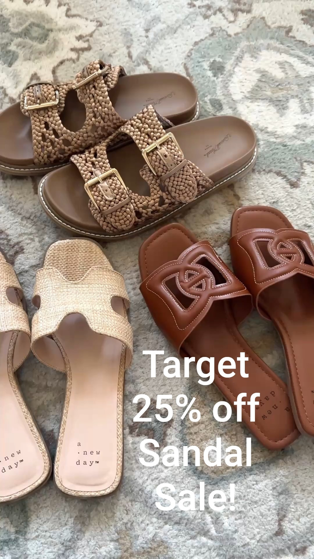 Target sandal sale! 

#LTKSeasonal #LTKShoeCrush #LTKSaleAlert