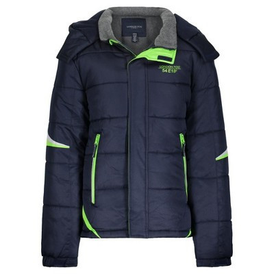 LONDON FOG Big Boys' Active Puffer Jacket Winter Coat, Super Navy, 14/16 | Target