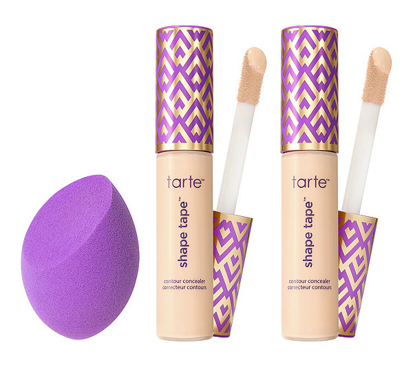 tarte Shape Tape Concealer Duo with Sponge | QVC