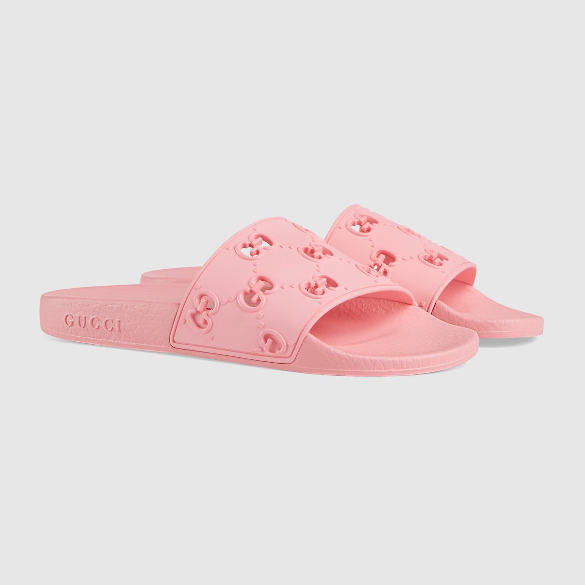 Women's rubber GG slide sandal | Gucci (US)