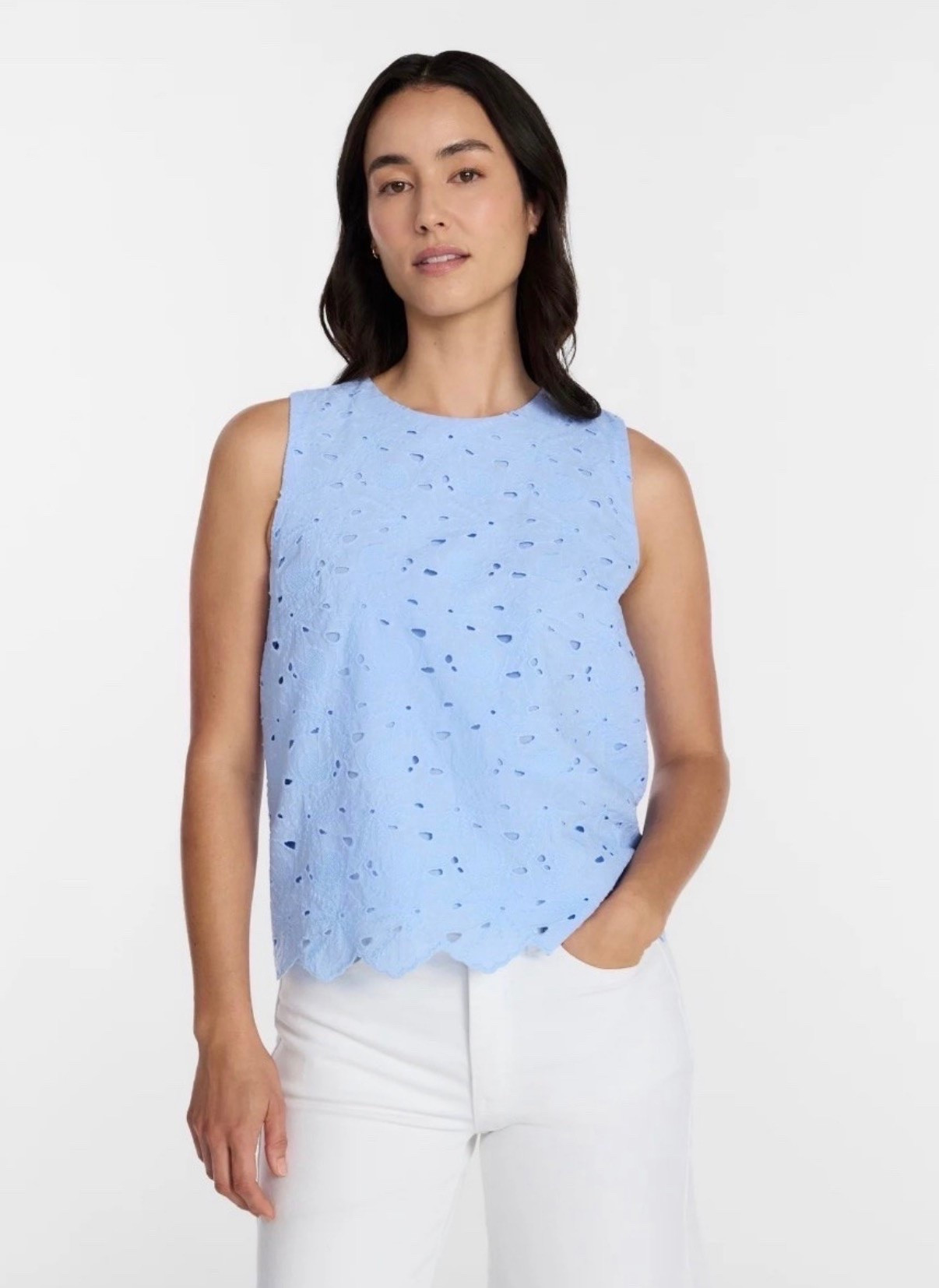 summer outfits - under $20; more colors available; just ordered this top. I have a bachelorette and we need something blue to wear:) 


#americana #patriotic #fourthofjuly #eyelet #under20 #walmart #budgetfriendly #memorialdayoutfit

#LTKU #LTKOver40 #LTKSeasonal