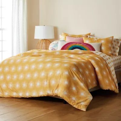 Wild Sage™ Sofia 3-Piece Full/Queen Comforter Set in Burnt Yellow | Bed Bath & Beyond