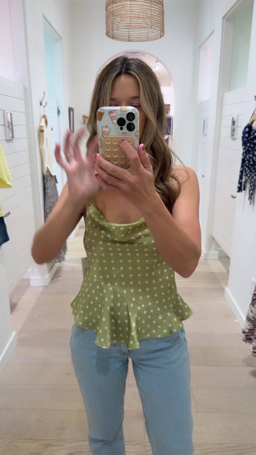 Bought this top for spring and summer date nights - ordered in small and fits perfectly 