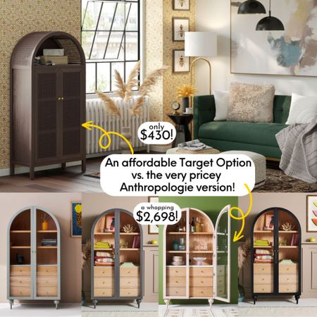 Found a totally affordable @target version of this pricey @anthropologie cabinet! 


#LTKstyletip #LTKhome