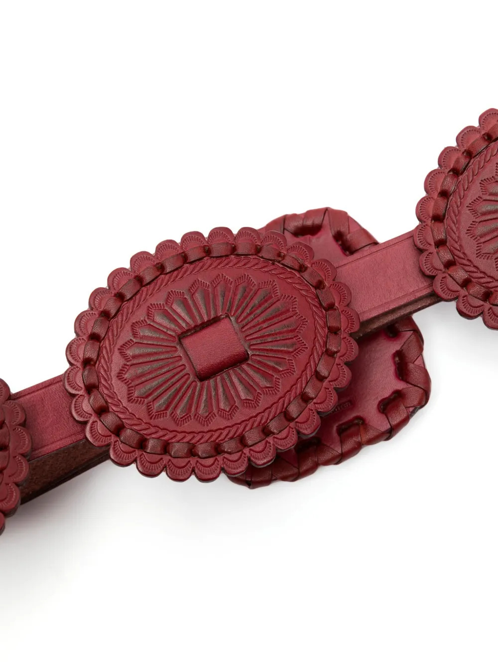 buckle-fastening leather belt | Farfetch Global