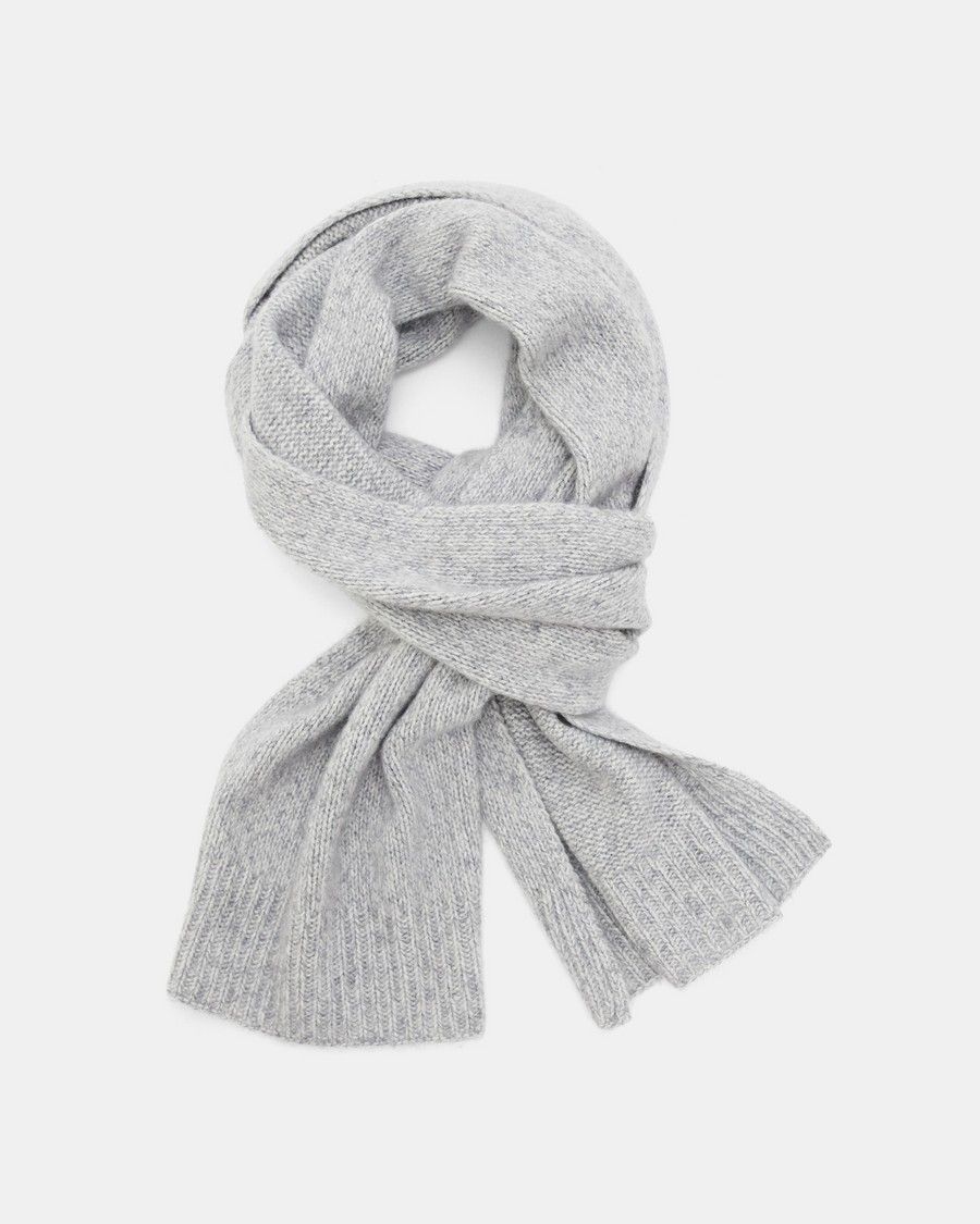 Oversized Scarf in Marled Cashmere | Theory Outlet