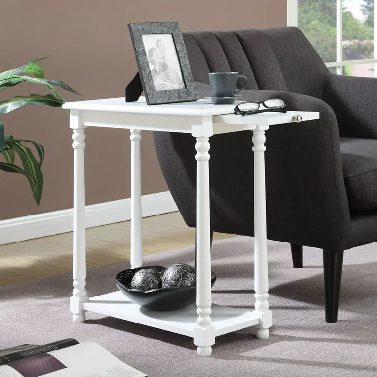 Convenience Concepts French Country Regent End Table, White | Walmart (US)