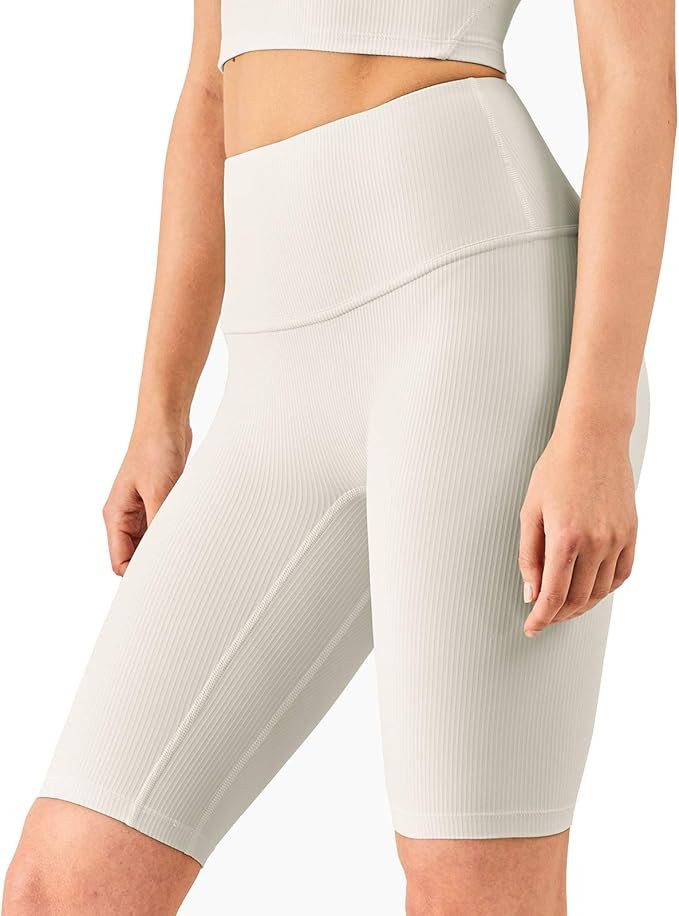 altiland Full Power High Waisted Yoga Biker Shorts for Women Athletic Workout Running Gym Exercis... | Amazon (US)