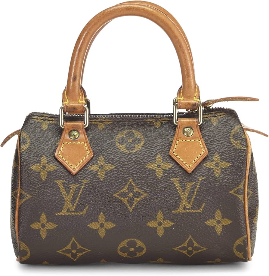 Amazon.com: Louis Vuitton, Pre-Loved Monogram Canvas HL Speedy Mini, Brown : Luxury Stores | Amazon (US)