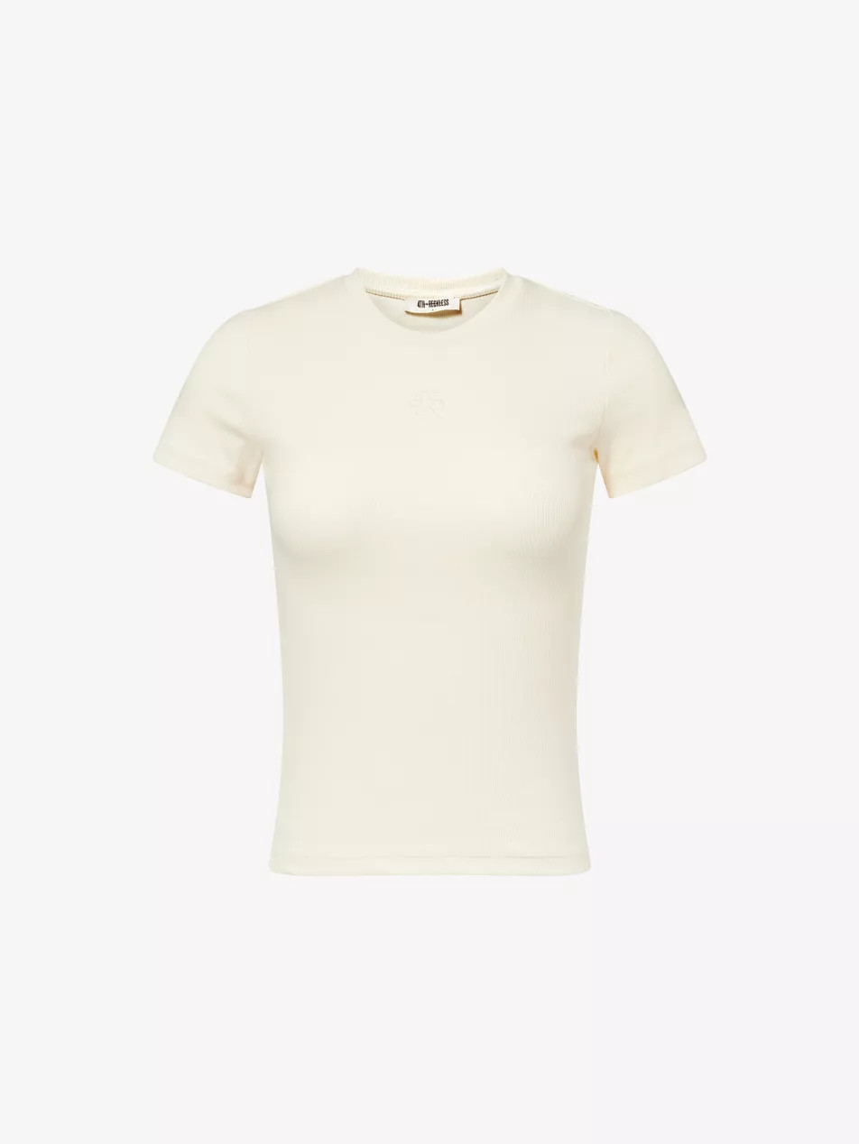 Alouette Longline Ribbed Cotton Baby T-Shirt | Selfridges