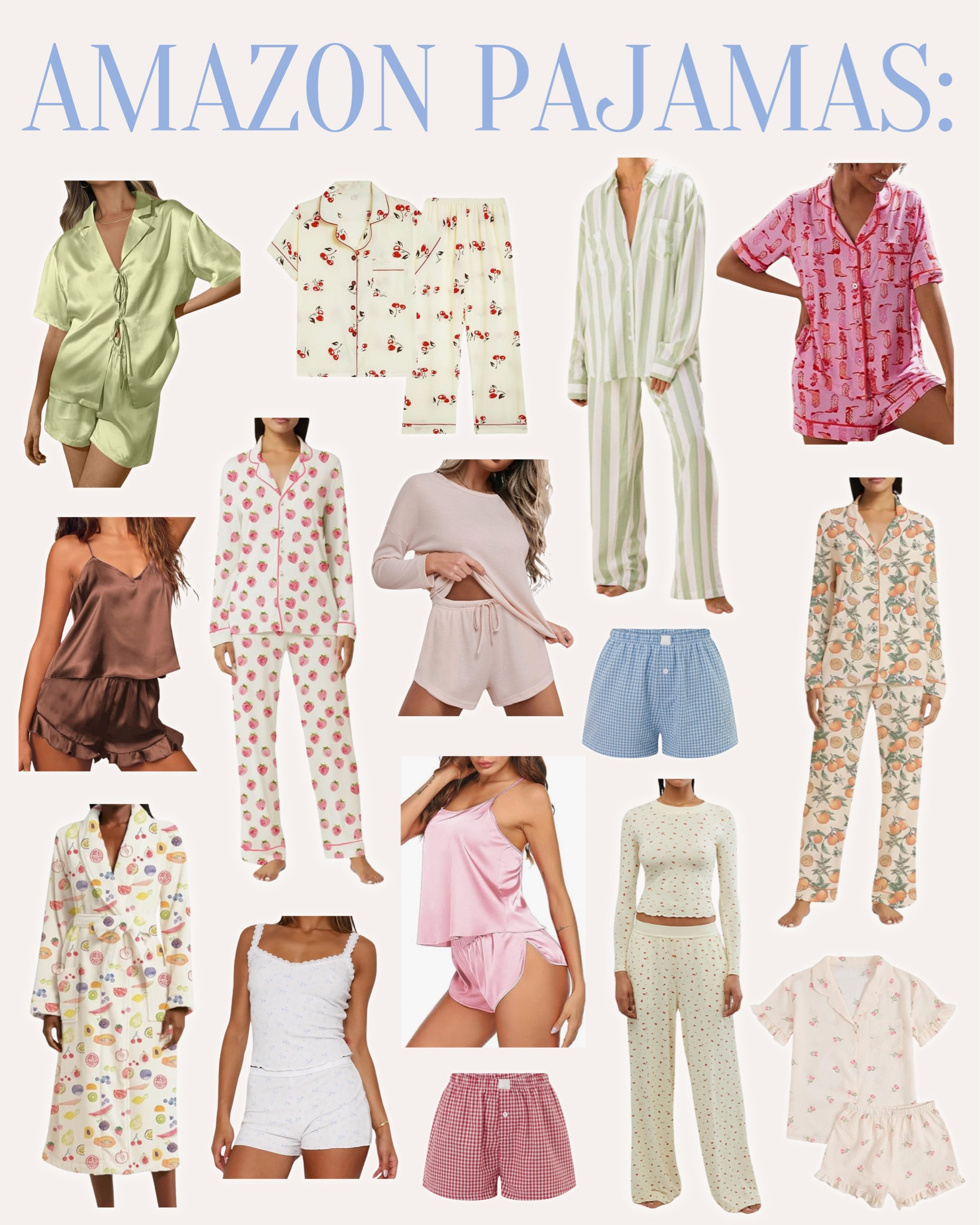 Cute amazon pajamas!

Cute pajamas, pajama sets, women’s pajamas, trendy pajamas, pajama shorts, pajama pants, fun pajamas, fun pjs, trendy pjs, pj sets, silk pajamas, silk pajama sets, fun pajama sets, y2k pajamas, striped pajamas, floral pajamas, amazon pajamas, amazon finds, amazon fashion, amazon style

#LTKStyleTip #LTKSeasonal #LTKFindsUnder50