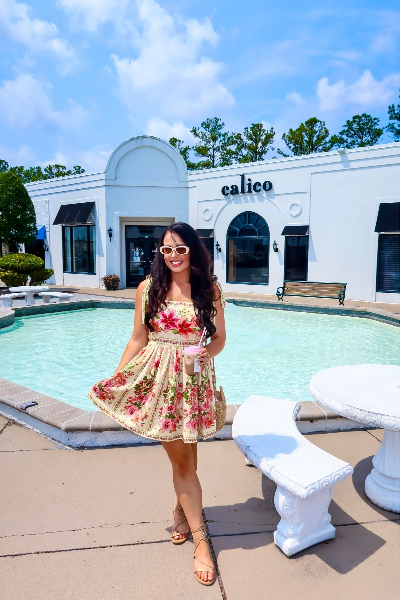 Under $40 Amazon boho mini dress (medium), under $40 lace up sandals and under $10 pink sunglasses #founditonamazon

#LTKSaleAlert