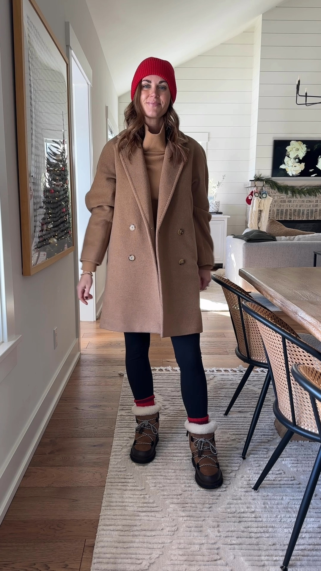 Coat runs very big, Xxs
Top runs snug but I’m in my usual size small (use code: JILL25 for 25% off!)
Leggings size small
Boots run slightly big I went with the size down

#LTKSeasonal #LTKHoliday #LTKWatchNow