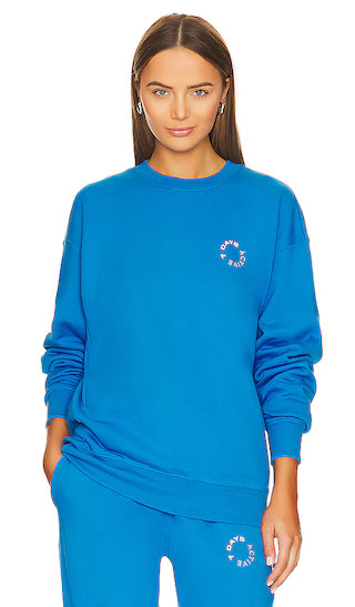 Organic Crew Neck in Indigo Bunting | Revolve Clothing (Global)