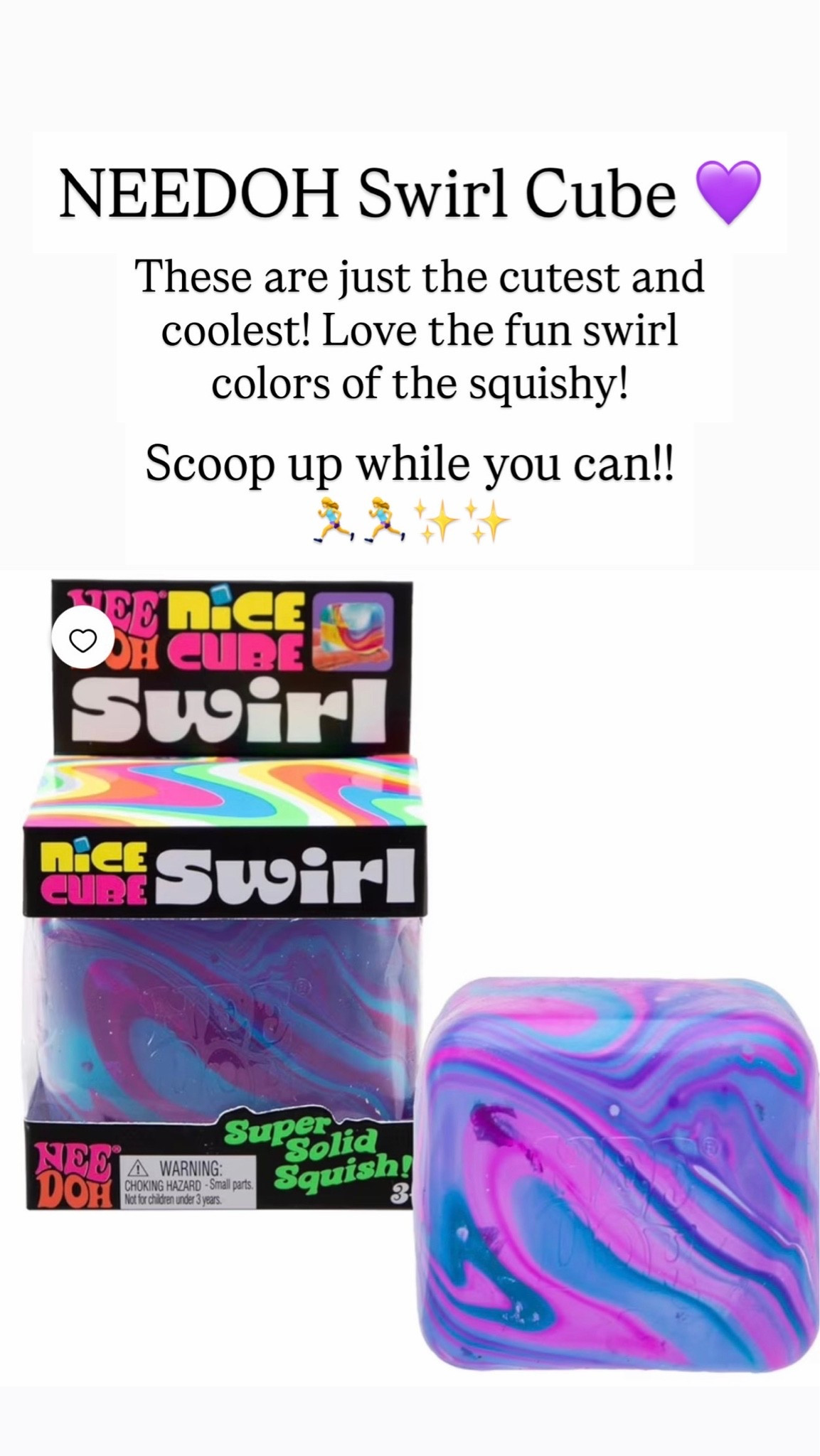NEEDOH Swirl Cube Squish

#LTKKids
