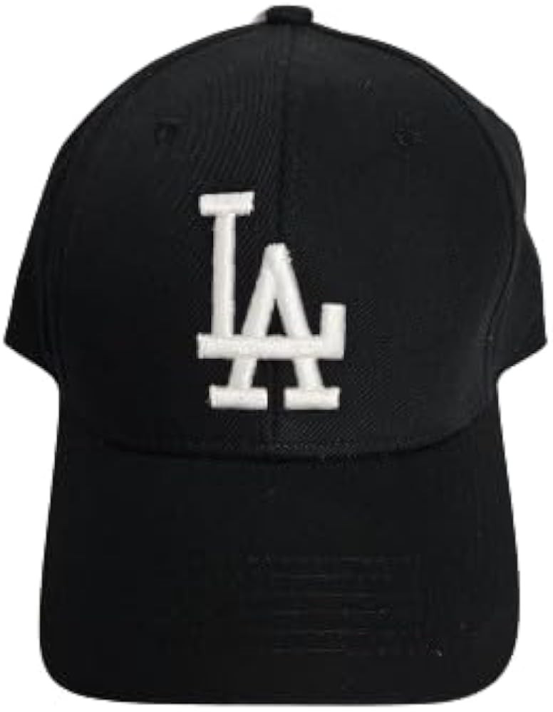 L|A Embroidered Baseball Cap for Men &Women- Adjustable Cotton Dad Hat, Classic Curved Brim Snapb... | Amazon (US)
