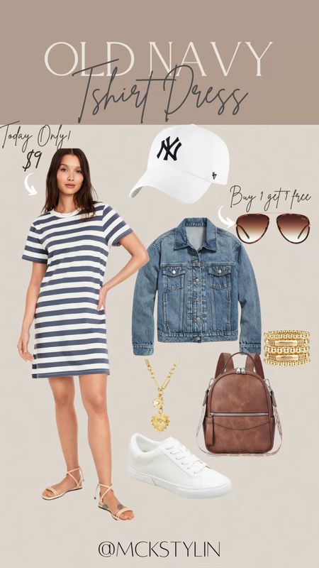 I love a casual tshirt worn with sneakers & a hat 🧢 perfect casually cute summer outfit or to wear to a baseball game ⚾️ 

#LTKStyleTip #LTKFindsUnder50 #LTKSaleAlert