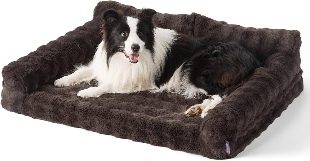 Lesure Orthopedic Dog Beds for Large Dogs, Cute Waterproof Dog Couch with Supportive Egg Foam, Wa... | Amazon (US)