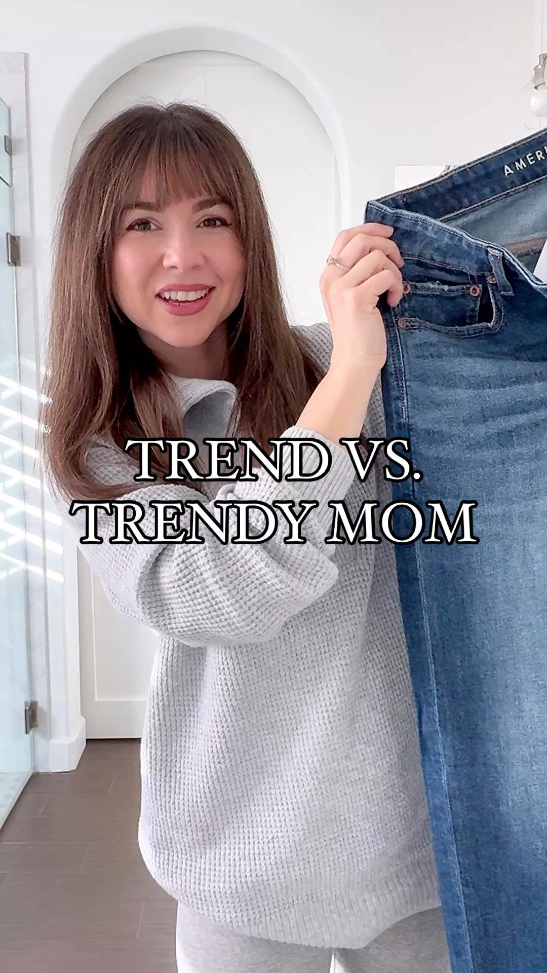 New trend vs. trendy mom outfit featuring low rise jeans that are mom friendly and petite friendly. These low rise jeans are really soft and can be worn with sandals later in spring and summer. 

Low rise jeans 00short 
Striped long sleeve xs
Blue sweater small
Backless mules are from last year but linking similar ones that will work

Causal Jean outfits. Petite jeans. Low rise jeans. Mom outfits. Trendy jeans. Sweater outfits. Petite outfits. 


#LTKWatchNow #LTKStyleTip