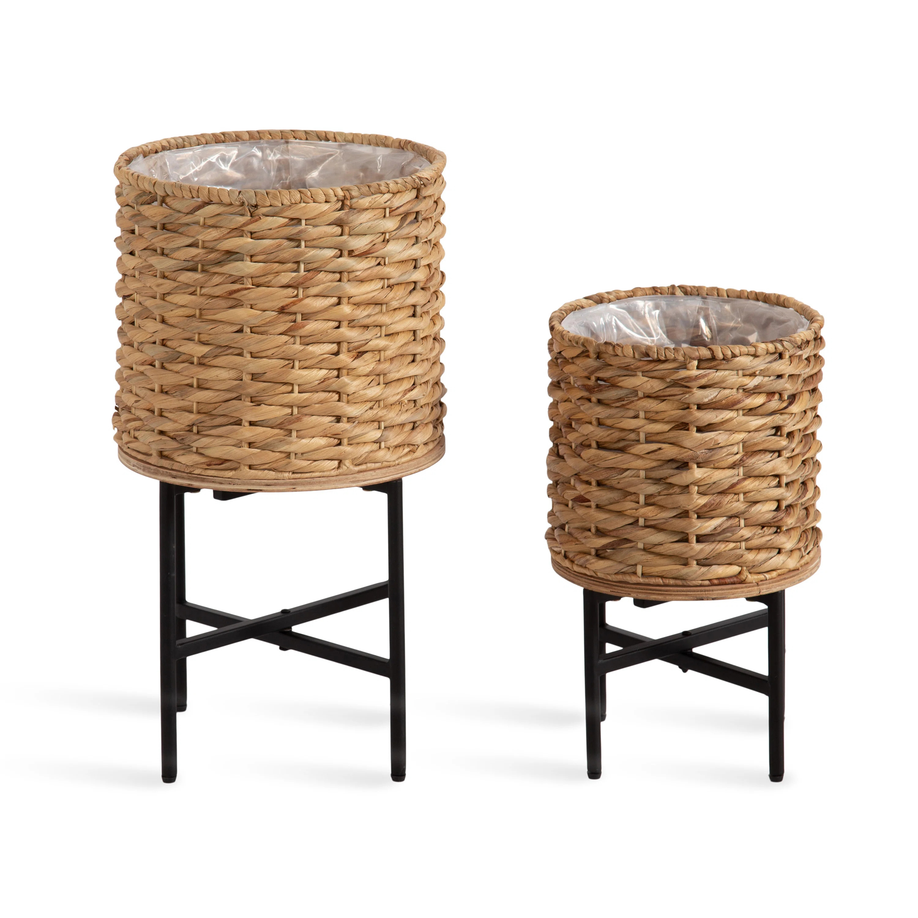 Bay Isle Home™ Two-Piece Woven Planter Set | Wayfair | Wayfair North America