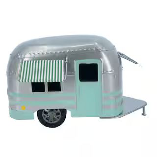 9" Silver & Green Retro Camper by Ashland® | Michaels Stores