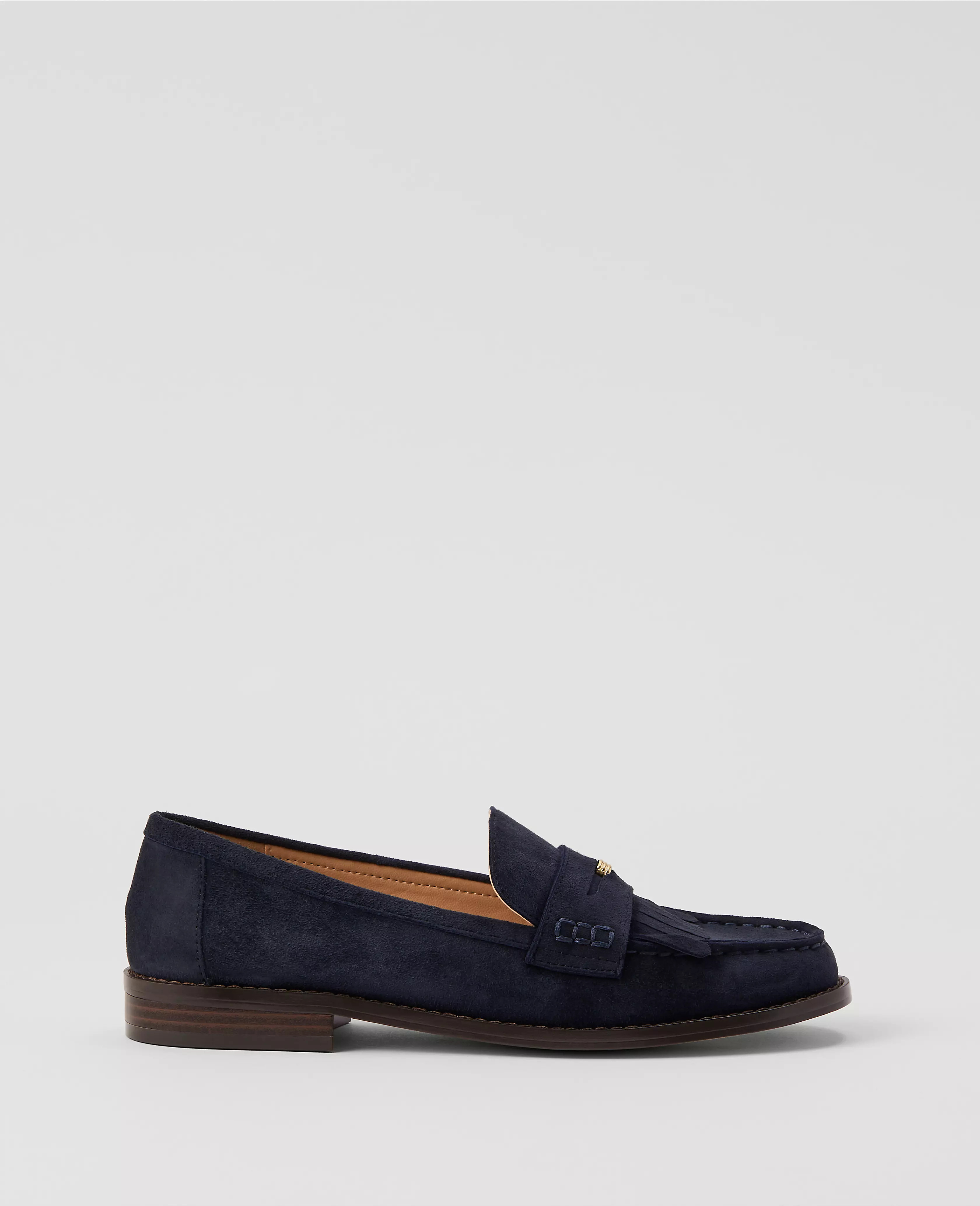 Kiltie Suede Loafer | Ann Taylor (US)