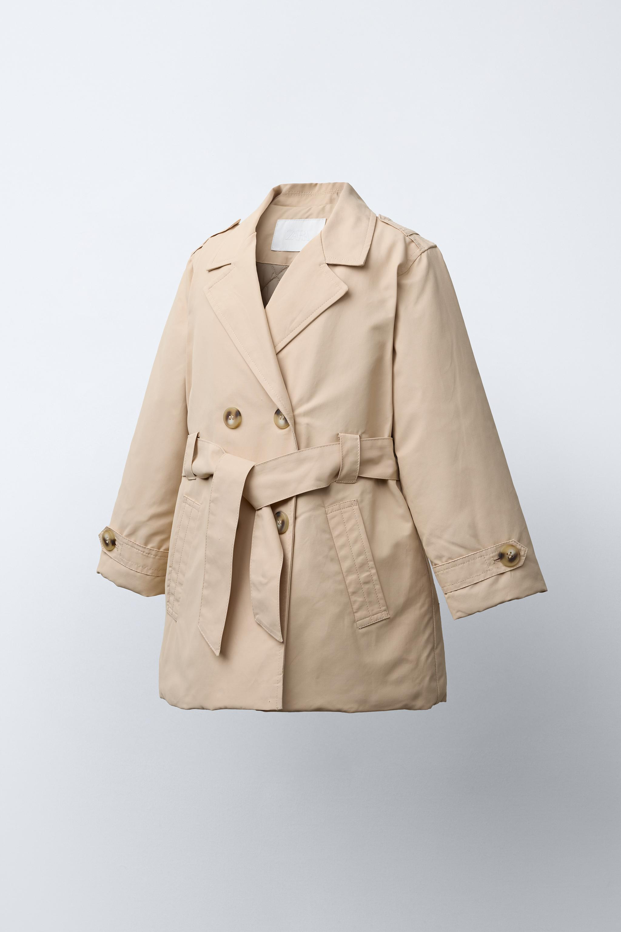 BELTED QUILTED TRENCH COAT | Zara US