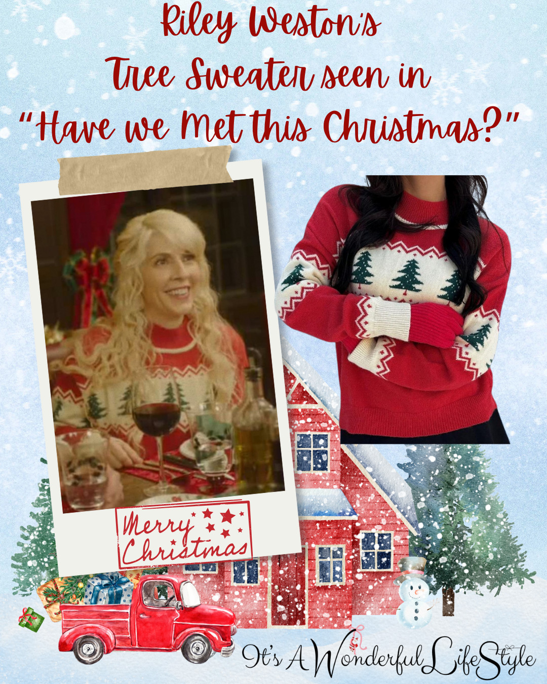 Get Riley Weston’s sweater from “Have We Met This Christmas?

A sweet movie that reminds us the season is full of warmth, wonder, and believing in God’s perfect timing. It’s merry, bright, and made for celebrating the true reason for the season! 

 #LTKHoliday #LTKSeasonal #LTKFindsUnder50