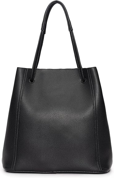 Tote Bag for Women Large Shoulder Bag Work Casual Handbags 2024 with Adjustable Strap 2PCS | Amazon (US)