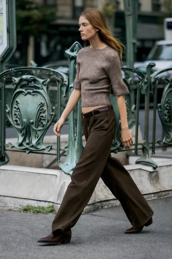 KNIT TOP WITH OPEN BACK | Zara UK