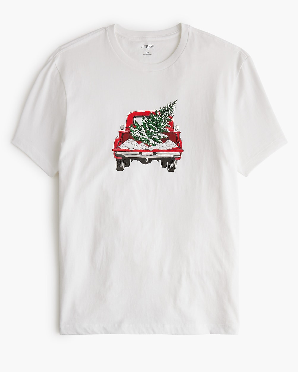 Holiday tree and truck graphic tee | J.Crew Factory